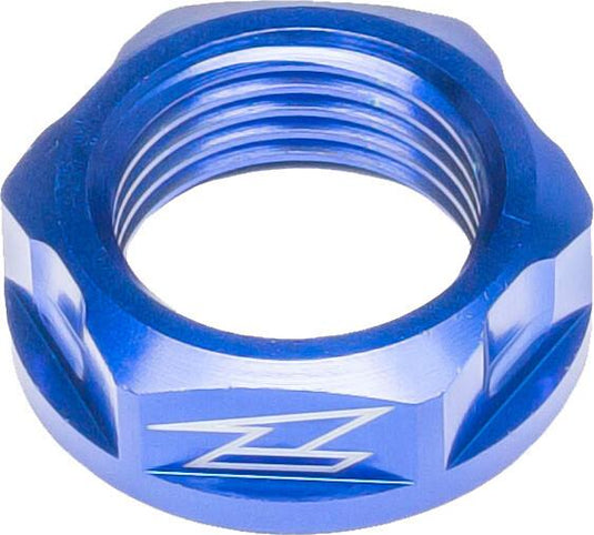 Drc ZE93-8056 Aluminum Axle Front/Rear Nuts/Bolts - Blue