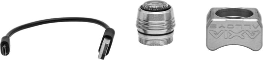 Axia Alloys MODDL-C Rechargeable Led Dome Light - Silver