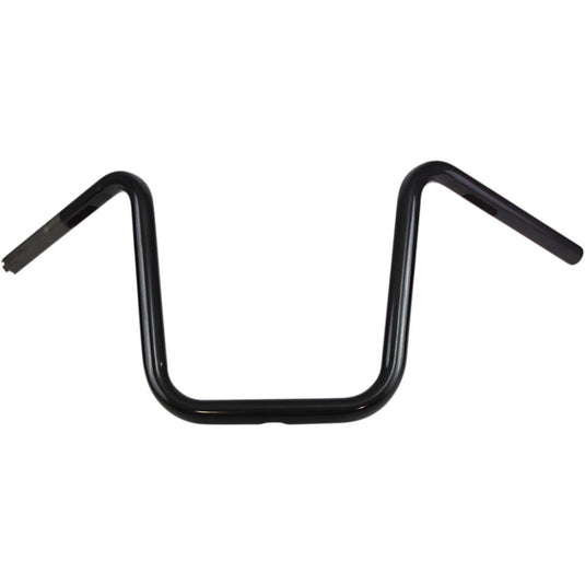 Drag Specialties 0601-4195 1in. Narrow Ape Hanger Handlebar - 12in. - Black