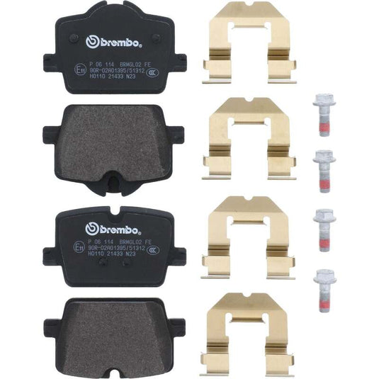 Brembo Oe P06114 BRE Low Metallic Pads