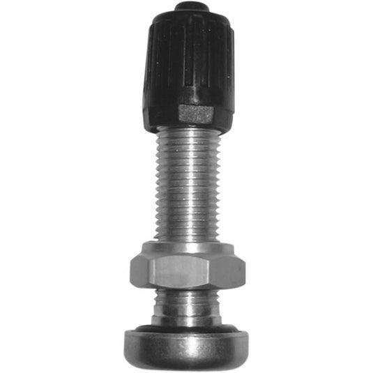 K&L Supply 32-5413 Valve Stem - 8mm - Short Straight - Silver