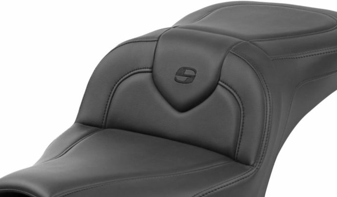Saddlemen I22-02-187 Roadsofa Seat without Drivers Backrest - Black/Black Stitching