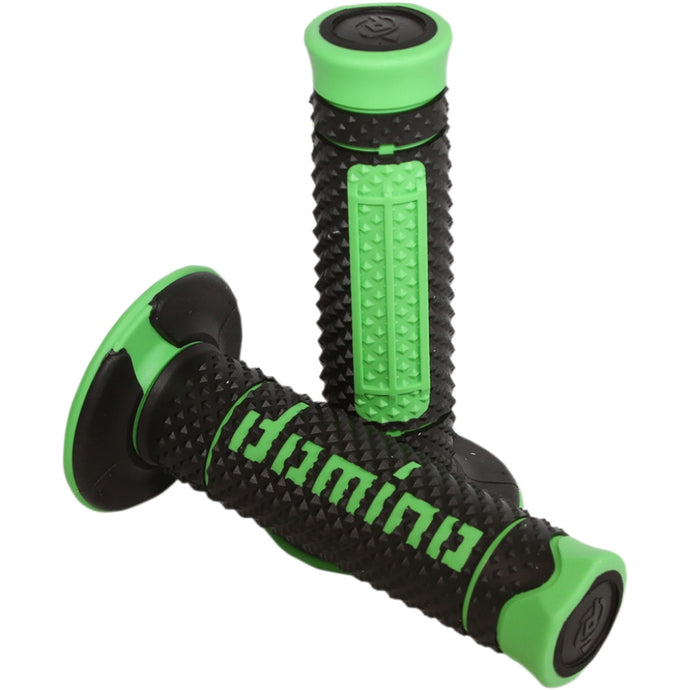 Domino A26041C4440A7-0 Diamonte Grips - Black/Green
