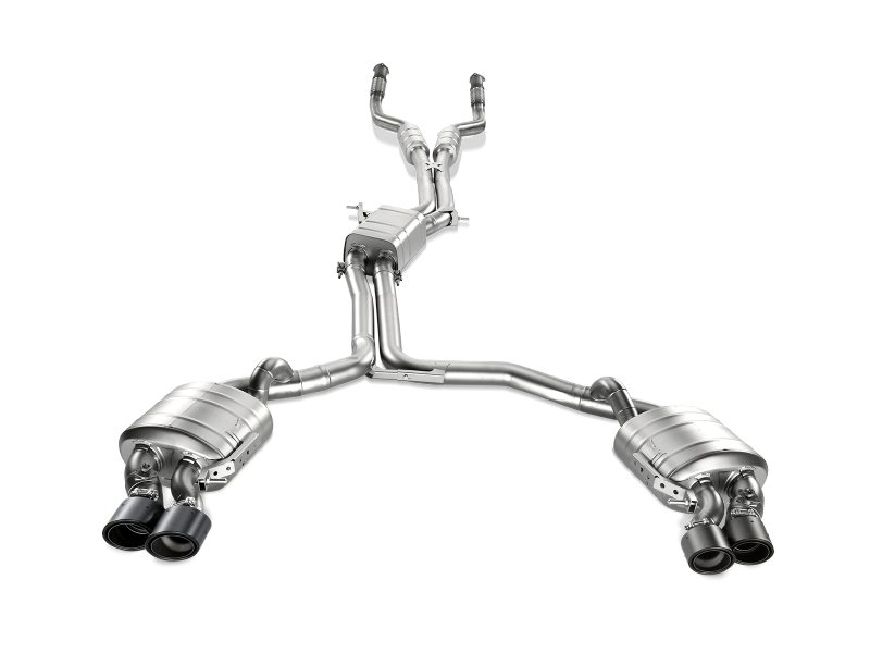 Load image into Gallery viewer, Akrapovic S-AU/TI/6H AKR Evo Cat Back - Titanium
