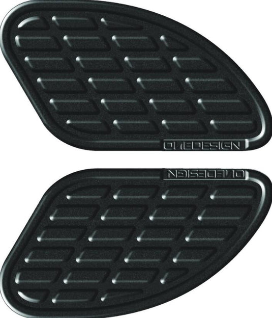 One BUMPS13P Soft Touch Tankpad - 2pc. - Black Leather Look