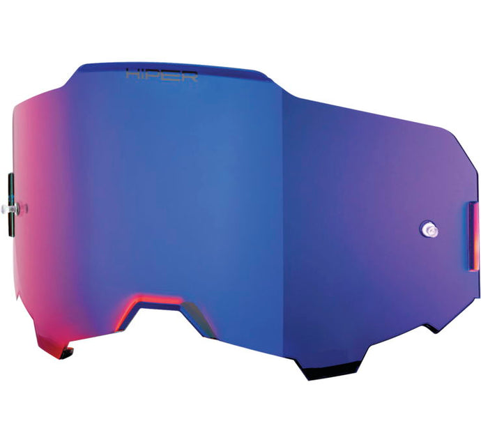 100% Replacement Lens for Armega Goggles - HiPER Mirror Blue