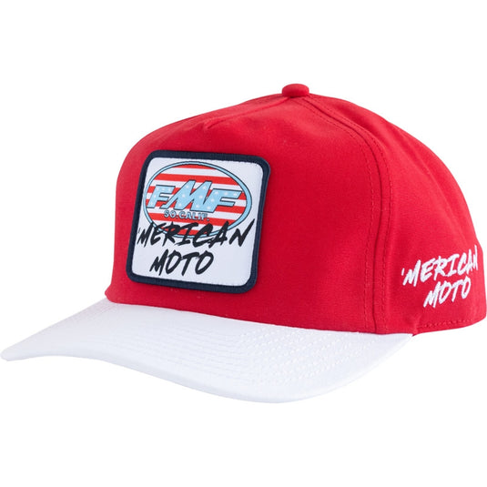 Fmf Racing Merican Hat (One Size Fits Most, Red)