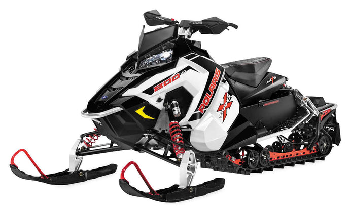 New Ray Toys 57783A 1:16 Scale Snowmobile - Polaris Switchback Snowmobile - White