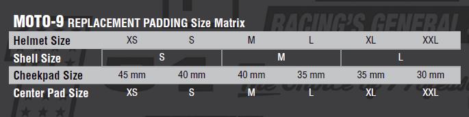 Load image into Gallery viewer, Bell Helmets Top Pad Set for Moto-9 Flex Helmets - Black - XL
