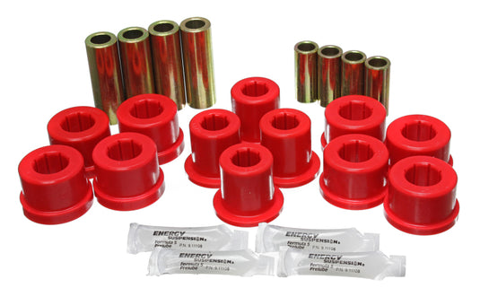 Energy Suspension 8.3126R ES Cntrl Arm Bushings - Red
