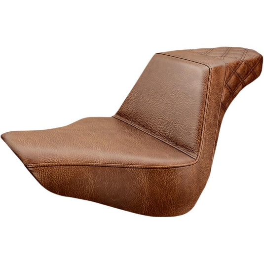 Saddlemen 818-27-173BR Step-Up Rear LS Seat - Brown Smooth