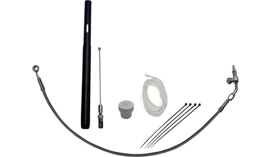 Fat Baggers, Inc. 109916 EZ Install Handlebar Kit - Braided