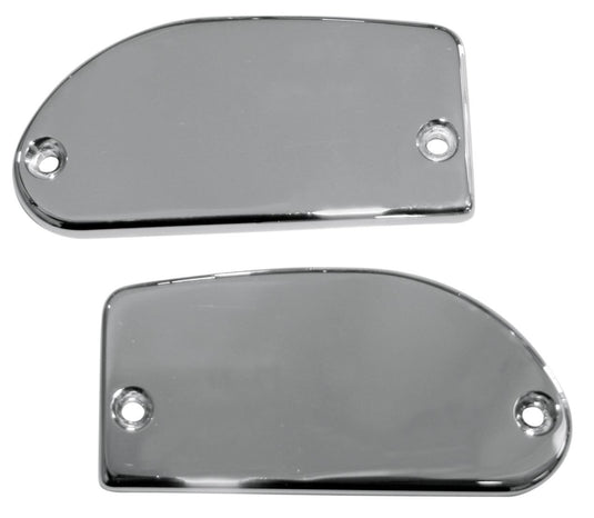 Baron Custom Accessories BA-7629-00 Master Cylinder Covers - Smooth - Chrome