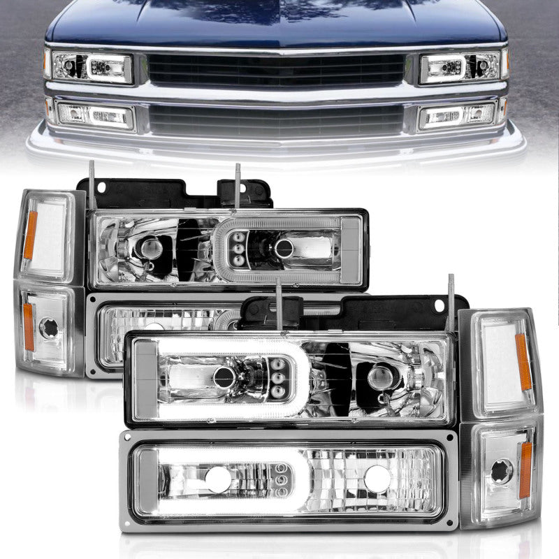 Load image into Gallery viewer, Anzo 111529 ANZ Crystal Headlights
