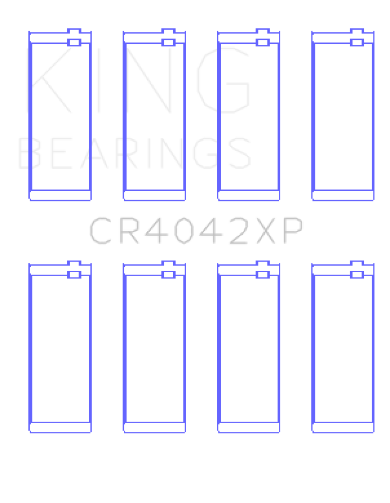 Load image into Gallery viewer, King Engine Bearings CR4042XP.026 KING Connecting Rod Bearings
