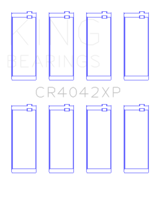 King Engine Bearings CR4042XP.026 KING Connecting Rod Bearings