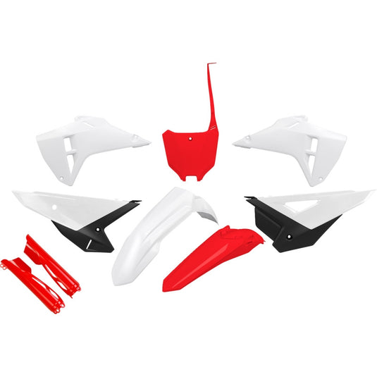 Ufo Plastics HOKIT127F@222 Complete Body Kit - White/Red