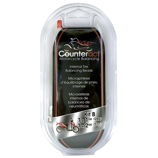 Counteract KIT B Tire Balancing Beads Moto Kit B - 1oz - 2oz