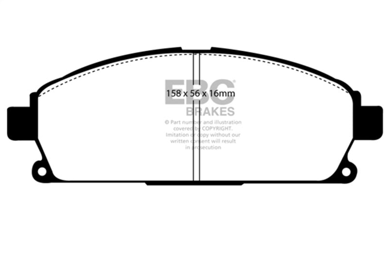 Load image into Gallery viewer, Ebc UD691 EBC Ultimax2 Brake Pad Sets
