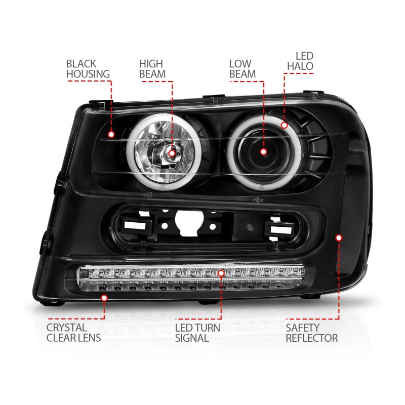 Load image into Gallery viewer, Anzo 111127 ANZ LED/Projector Headlights
