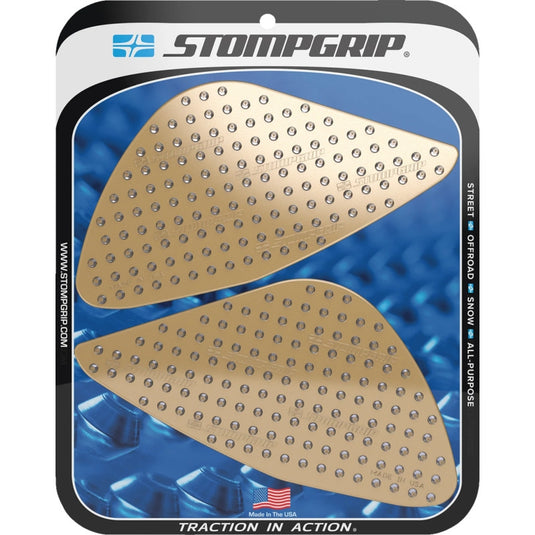 Stompgrip 55-10-0183-1C Volcano Profile Traction Tank Grip - Street - Clear