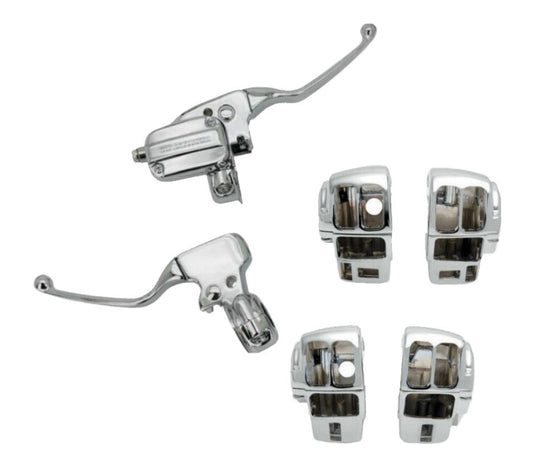 Harddrive 53602 Handlebar Control - with Cable Clutch - Chrome