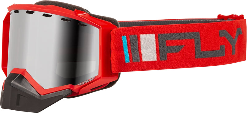Load image into Gallery viewer, Red/Charcoal / Silver Mirror Smoke Lens
