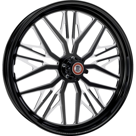 Performance Machine 1202-7106R-NVSAJAP-B Nivis Front Wheel - 21in.x3.5in. - Platinum Cut