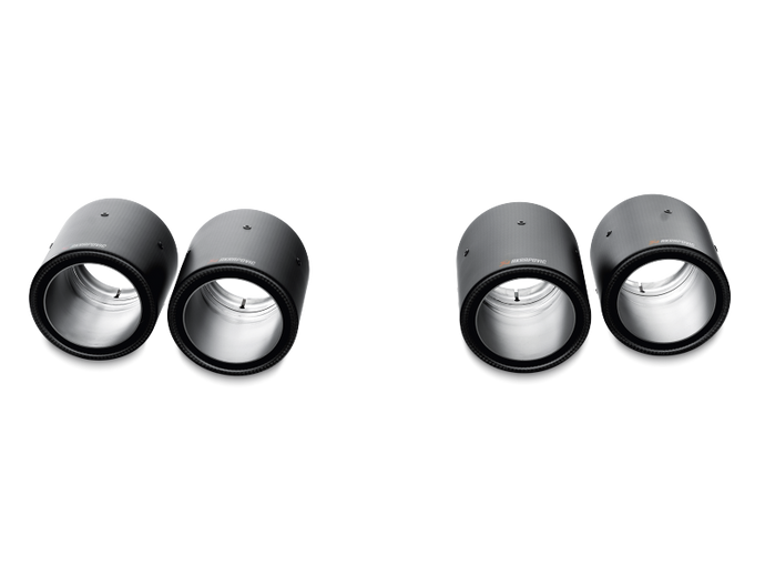 Akrapovic TP-CT/10 AKR Tail Pipe Set - Carbon