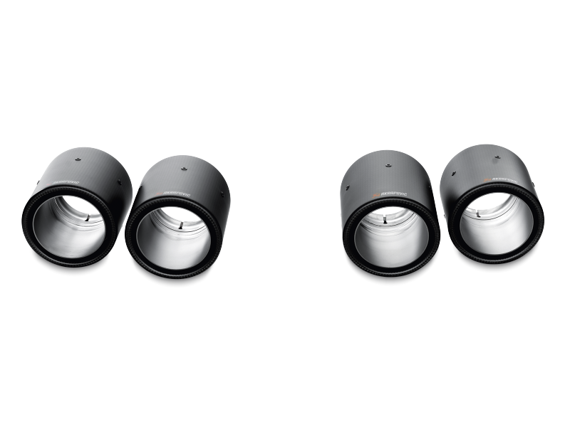 Load image into Gallery viewer, Akrapovic TP-CT/10 AKR Tail Pipe Set - Carbon
