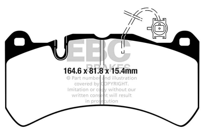 Load image into Gallery viewer, Ebc DP52354NDX EBC Bluestuff Brake Pad Sets
