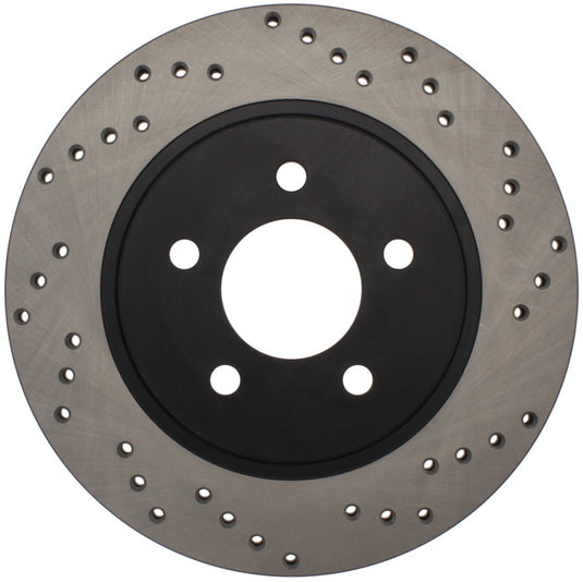 Stoptech 128.61087L ST Drilled Sport Brake Rotors