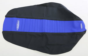SDG 96333BK 9 Pleat Gripper Seat Cover - Blue/Black