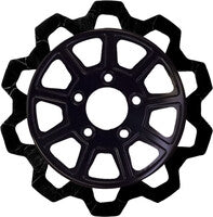Lyndall Racing Brakes 4103-1133 Bow Tie 9 Spoke Rotor - 11.8in. - Black