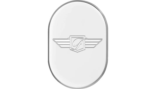 Figurati Designs FD-01-AC-SS-RT Antenna Cover - Mirror Polish with Figurati Design logo