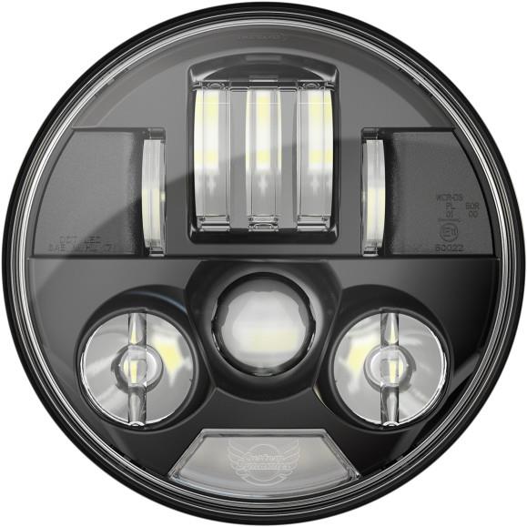 Custom Dynamics PB-7-IND-B 7in. Probeam LED Headlamp - True Black