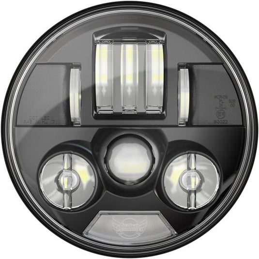 Custom Dynamics PB-7-IND-B 7in. Probeam LED Headlamp - True Black