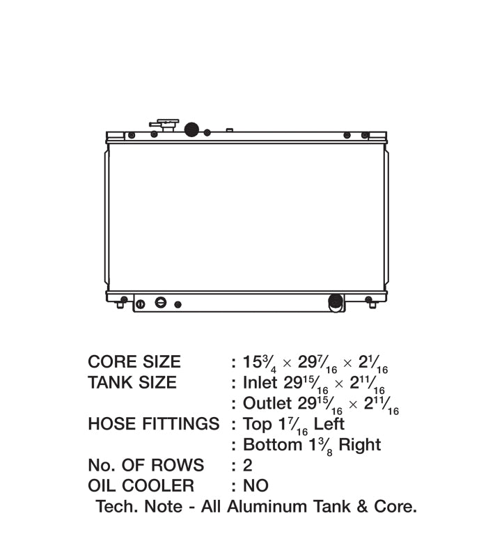Load image into Gallery viewer, Csf 2882 CSF Radiators - Aluminum
