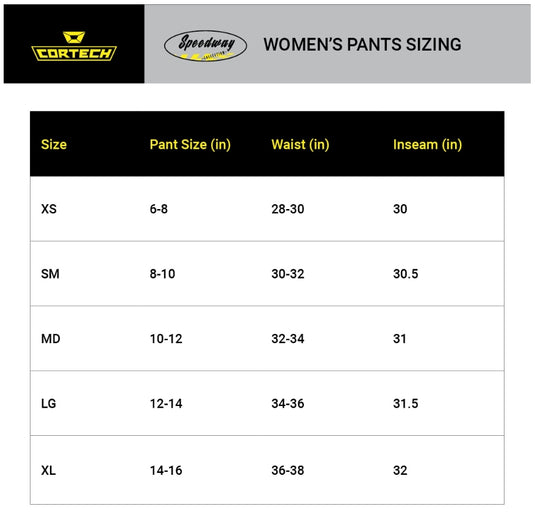Cortech Revo Sport Leather Womens Pants