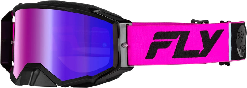 Load image into Gallery viewer, Pink/Black / Iridescent Red Mirror/Smoke Lens
