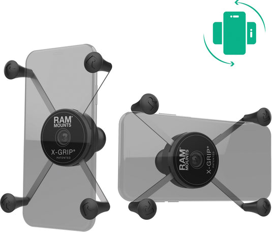 Ram Mounts RAM-HOL-UN10BRU Rotating X-Grip Large Phone Holder with B-Size Ball