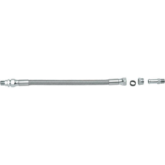 Drag Specialties 0711-0051 Universal Stainless Steel Braided Oil Line - 16in.