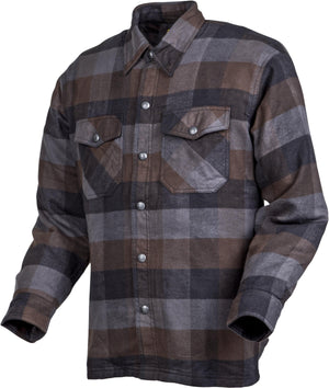 Scorpion Covert Moto Flannel Black/Brown/Gray Black