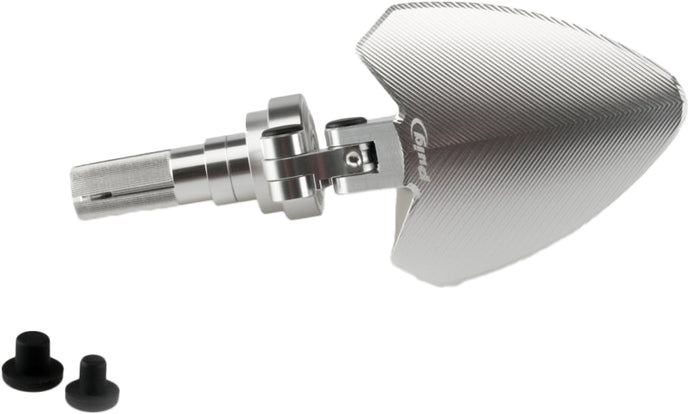 Puig 20859D Right Mirror End Folding Handlebar - Silver