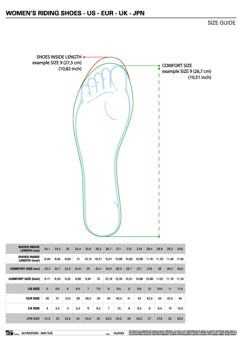 Load image into Gallery viewer, Alpinestars Stella Stated Flair Womens Shoes (5, White/Rio Red)
