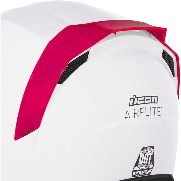 Icon Airflite Rear Spoilers - Day Glow Red