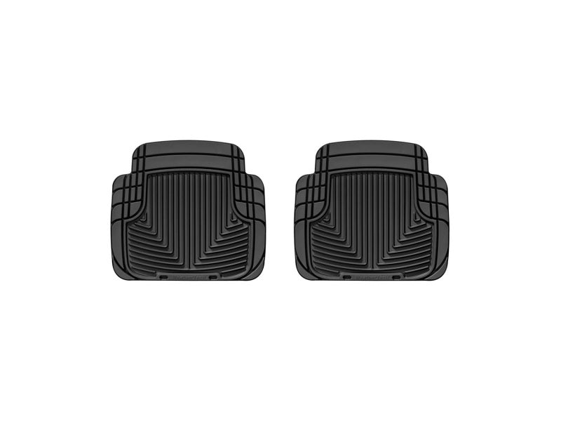 Load image into Gallery viewer, Weathertech W50 WT Rubber Mats - Rear - Blk
