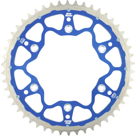 Moto-Master 620123452 Fusion Dual-Ring Sprocket - 52T - Blue