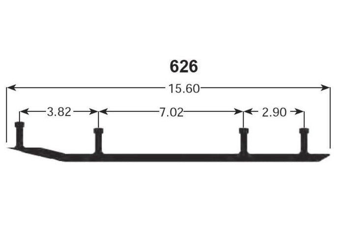 Sports Parts Inc D-06-6-4-626 Slasher Six60 Runners