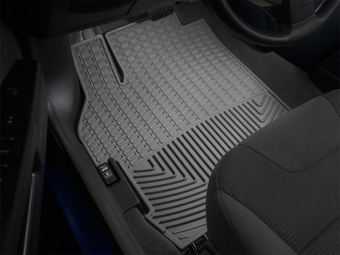 Weathertech W24GR-W261GR WT Rubber Mats - Front - Grey